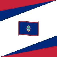 guam vlag abstract achtergrond ontwerp sjabloon. guam onafhankelijkheid dag banier sociaal media na. guam ontwerp vector