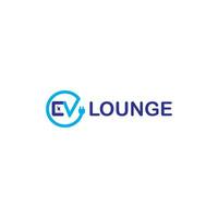 ev logo, elektrisch voertuig , opladen , lounge industrie. energie logo ontwerp met plug symbool. eco vriendelijk voertuig concept. ev icoon symbool, elektrisch voertuig , opladen punt logo, vector illustratie.