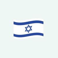 Israël vlag icoon vector