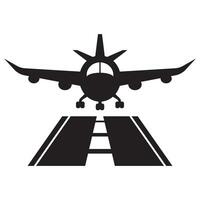 luchthaven icoon logo vector ontwerp sjabloon illustratie
