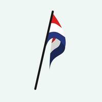 Nederland vlag icoon vector