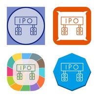 ipo vector icoon