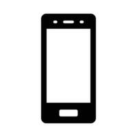 smartphone vector glyph icoon voor persoonlijk en reclame gebruiken.