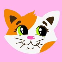 schattige kat illustratie vector