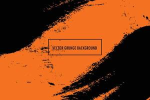 vector oranje grunge plons donker achtergrond, verf spatten, verf lijnen, grunge plons vector achtergrond