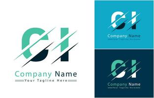 ci brief logo vector ontwerp concept elementen