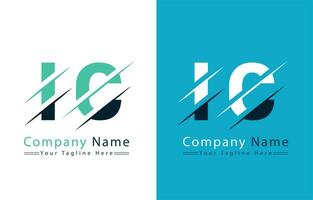 ic brief logo ontwerp sjabloon. vector logo illustratie