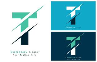 t brief logo vector ontwerp sjabloon elementen