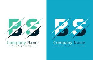 bs brief logo vector ontwerp sjabloon elementen