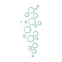 bubbel water vector illustratie