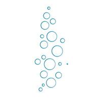 bubbel water vector illustratie