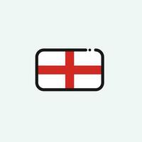 Engeland vlag icoon vector