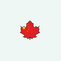 china vlag icoon vector
