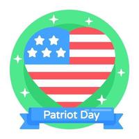 patriot dag banner vector