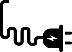 elektrisch plug icoon. elektriciteit en energie symbool. verbinding en verbroken verbinding concept. concept van 404 fout verbinding. stopcontact stopcontact losgekoppeld. draad, kabel van energie verbinding verbreken vector