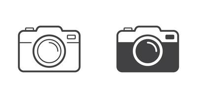 camera icoon in vlak stijl. fotografie vector illustratie Aan geïsoleerd achtergrond. foto teken bedrijf concept.