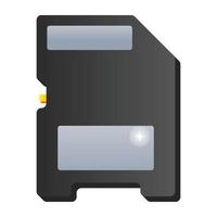 micro SD kaart vector