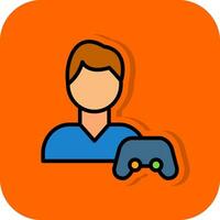 gamer vector icoon ontwerp