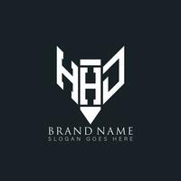 hik brief logo. hik creatief monogram initialen brief logo concept. hik uniek modern vlak abstract vector brief logo ontwerp.