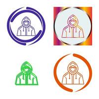 hacker vector pictogram