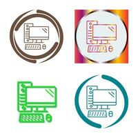 computer vector pictogram