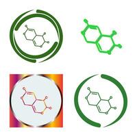 molecuul vector pictogram