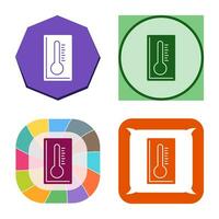 thermometer vector pictogram