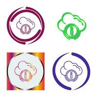 cloud computing vector icon