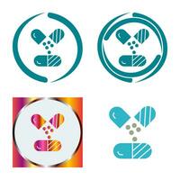 capsule vector pictogram