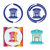 bank vector pictogram