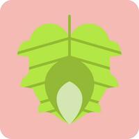 monstera blad vector icoon