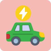 elektrische auto vector icon