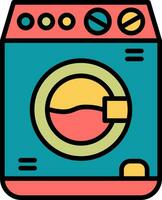 wasmachine vector pictogram