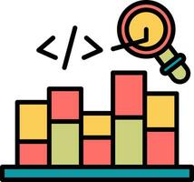 analyse vector pictogram