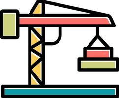 kraan vector pictogram