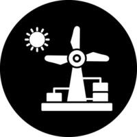 wind energie vector icoon