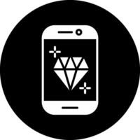 diamant vector pictogram