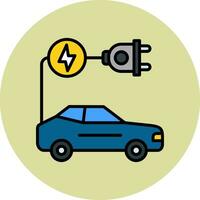 elektrische auto vector icon