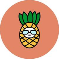 ananas vector icoon