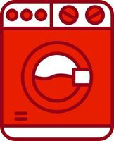 wasmachine vector pictogram