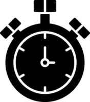 stopwatch vector pictogram