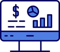 data-analyse vector icoon