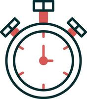 stopwatch vector pictogram