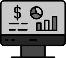 data-analyse vector icoon