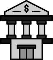 bank vector pictogram