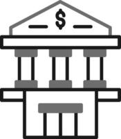 bank vector pictogram