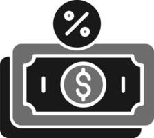 contant geld vector pictogram