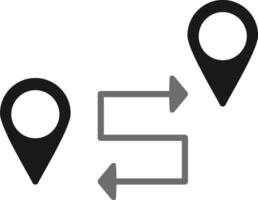 route vector pictogram