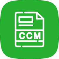 ccm creatief icoon ontwerp vector