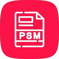 psm creatief icoon ontwerp vector